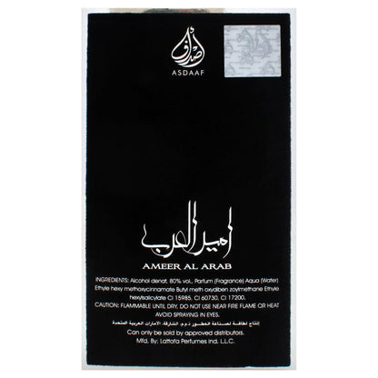ASDAAF AMEER AL ARAB MEN EDP SP 3.4oz