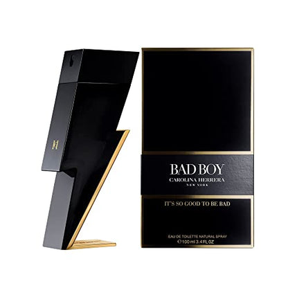 Carolina Herrera Bad Boy Edt 3.4 Oz For Men