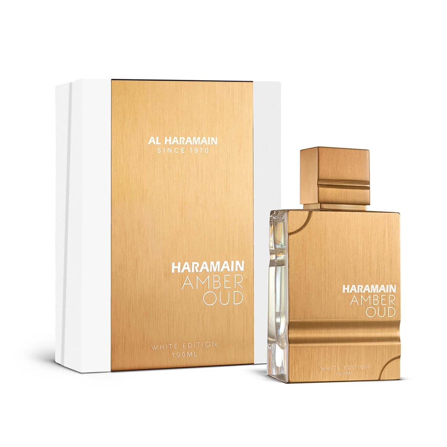 Al Haramain Amber Oud White 3.4 oz Eau de Parfum for Unisex