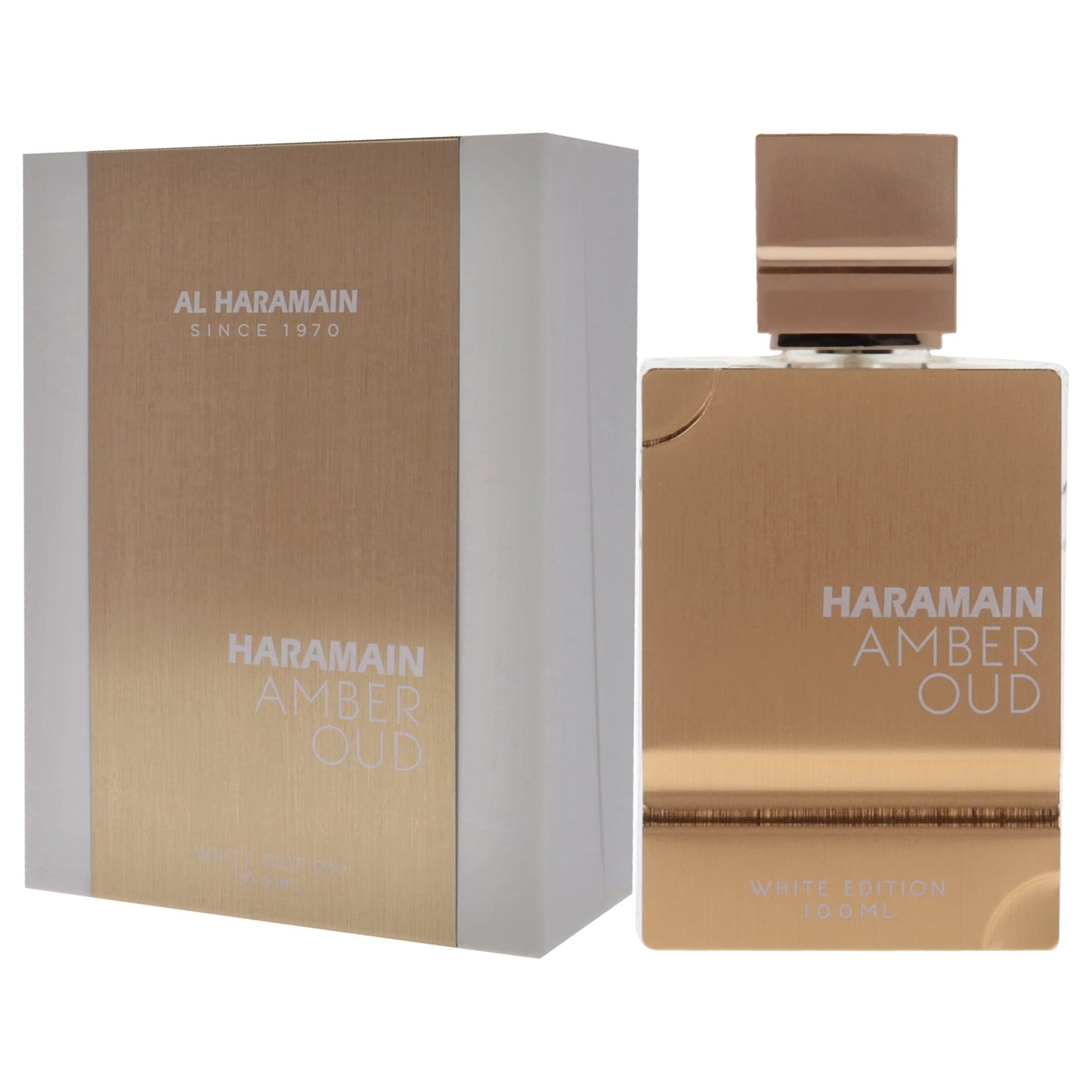 Al Haramain Amber Oud White 3.4 oz Eau de Parfum for Unisex