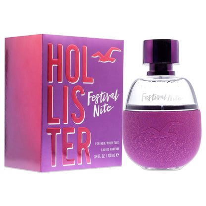Hollister Festival Nite 3.4 oz Eau de Parfum for Women