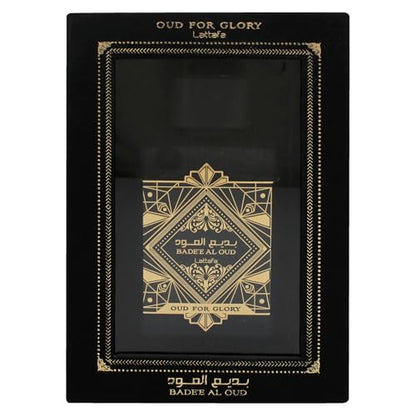 LATTAFA BADE' E AL OUD OUD FOR GLORY MEN EDP SPRAY3.4OZ