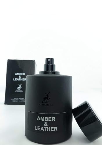 MAISON ALHAMBRA AMBER AND LEATHER 3.4 EDP MEN