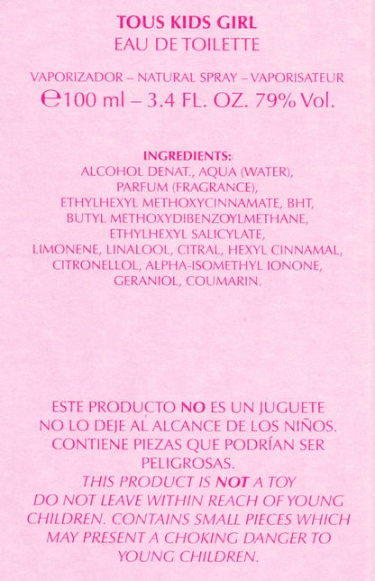 Tous Girl 3.4 oz Eau de Toilette for Women