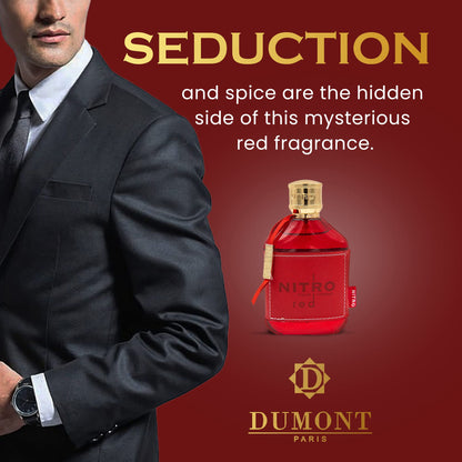 DUMONT NITRO RED 3.4 EDP FOR MEN
