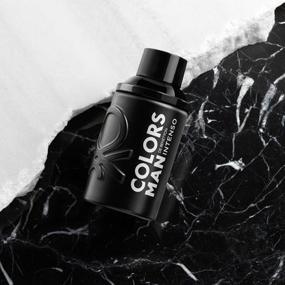 BENETTON COLORS BLACK INTENSE 3.4 EDP MEN