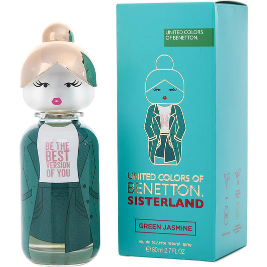 BENETTON SISTERLAND GREEN JASMINE 2.7 EDT WOMEN