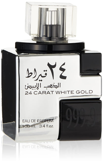 LATTAFA 24 CARAT WHITE GOLD 3.4 EDP UNISEX