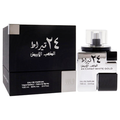 LATTAFA 24 CARAT WHITE GOLD 3.4 EDP UNISEX