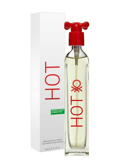 BENETTON HOT 3.4 EDT WOMEN - CLEAR