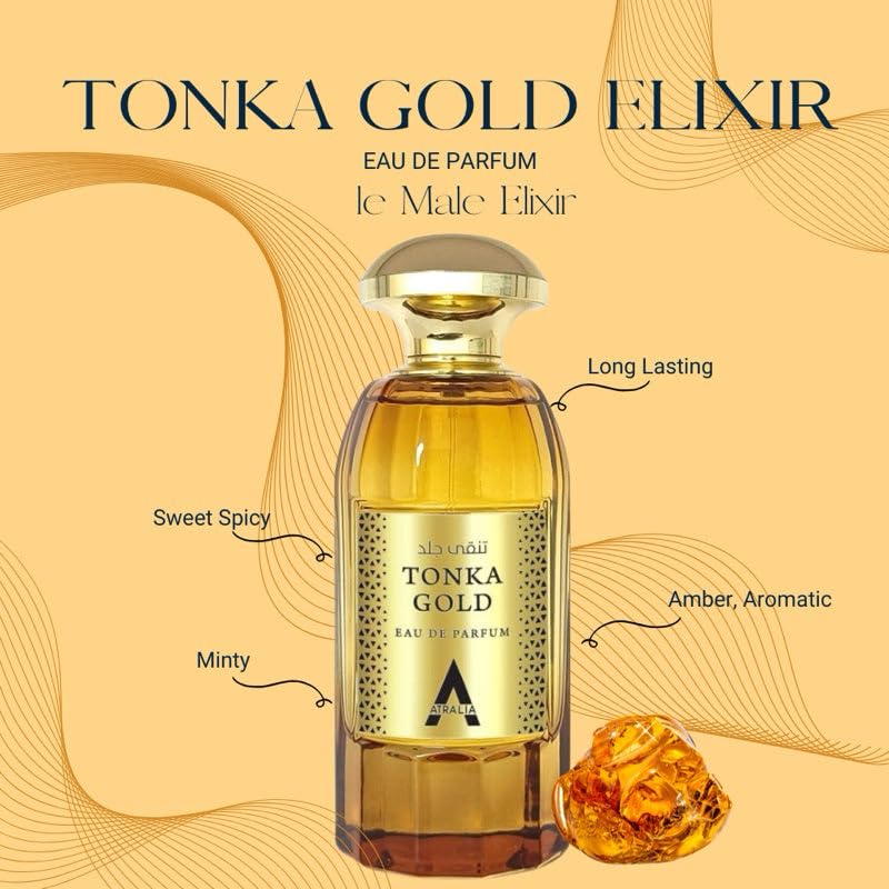 ATRALIA TONKA GOLD 100ML EDP SPRAY UNISEX