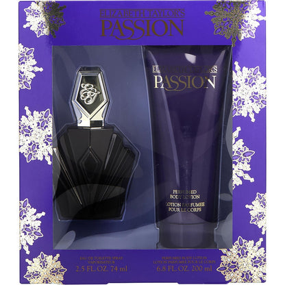 PASSION(W)(W/B)(LI FREE)2PC SET(2.5oz edt sp,6.8oz perfumed body lotion)
