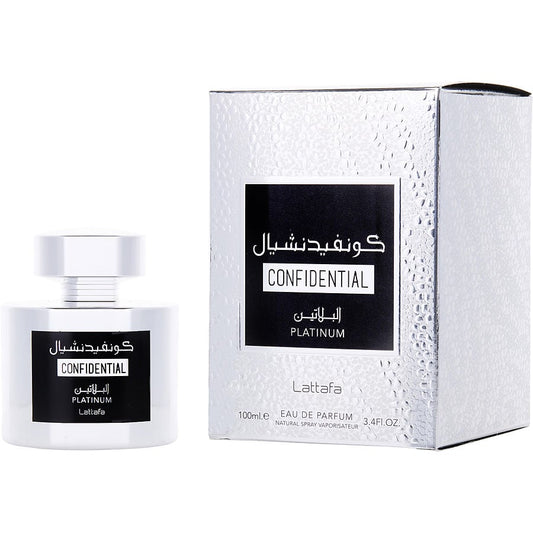 LATTAFA CONFIDENTIAL PLATINUM 3.4 EDP UNISEX