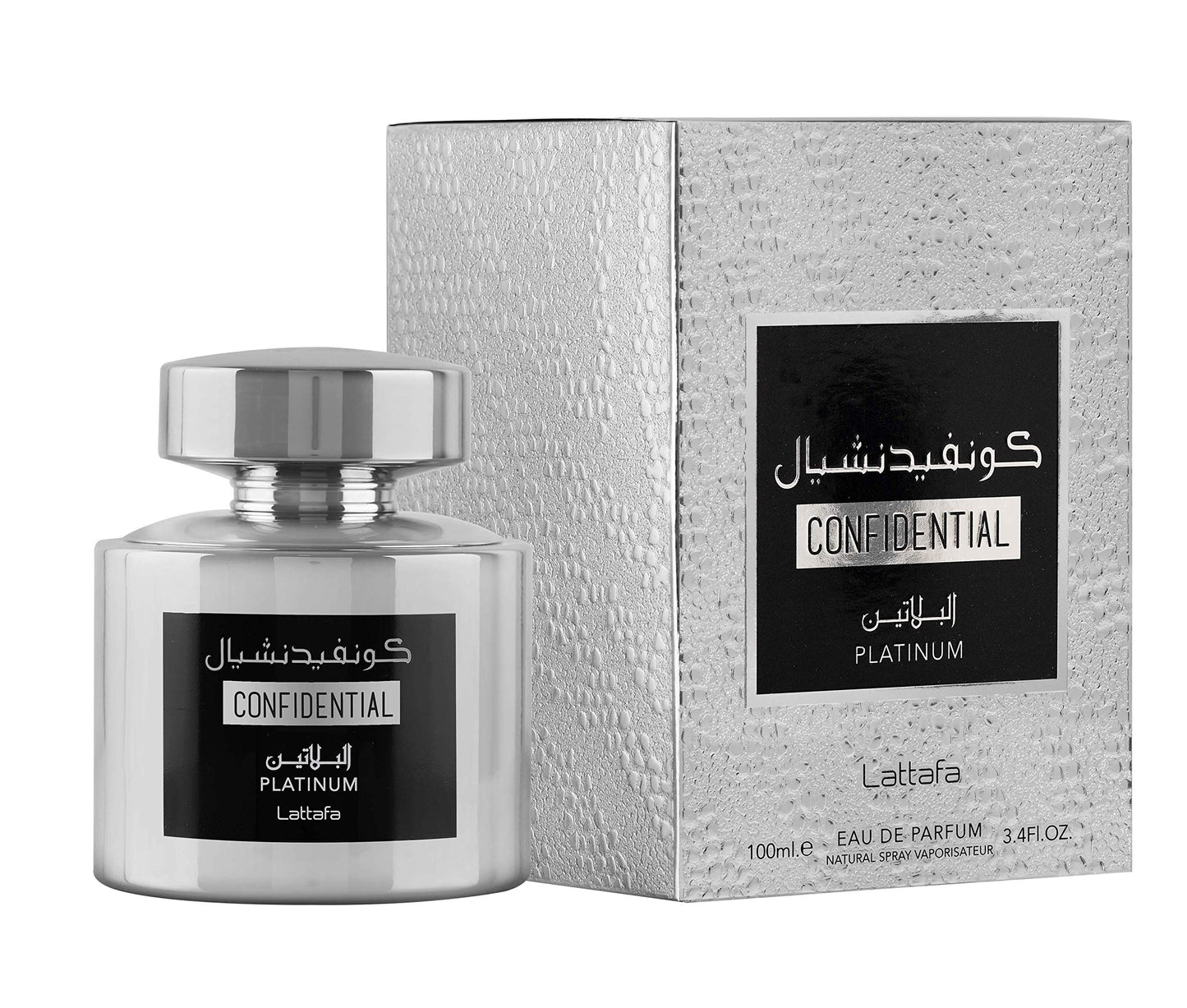 LATTAFA CONFIDENTIAL PLATINUM 3.4 EDP UNISEX