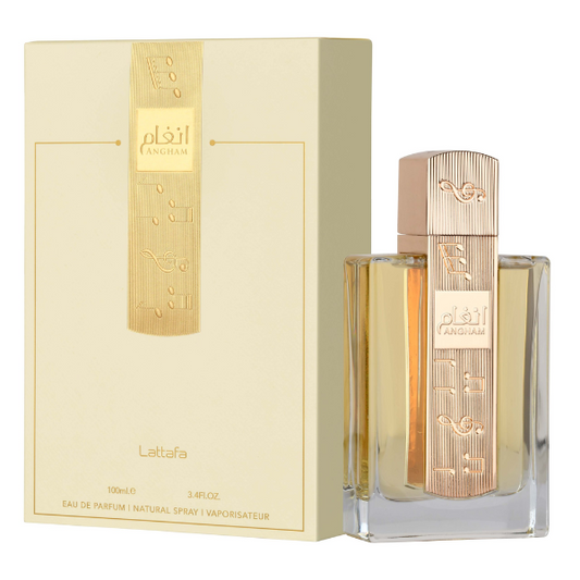 LATTAFA ANGHAM EAU DE PARFUM SPRAY UNISEX , 3.4 Ounce