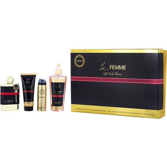 ARMAF LE FEMME 3.4 - 4PC WOMEN