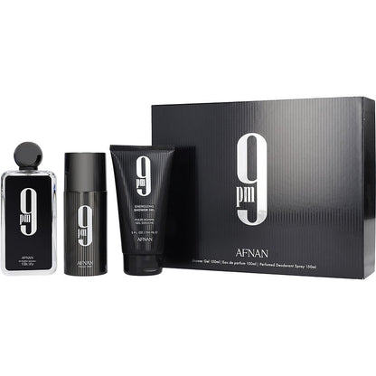 AFNAN 9PM 3.4 EDP MEN + 5.0 S/G + 5.0 DEO SPRAY