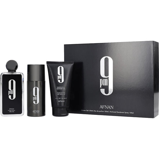 AFNAN 9PM 3.4 EDP MEN + 5.0 S/G + 5.0 DEO SPRAY