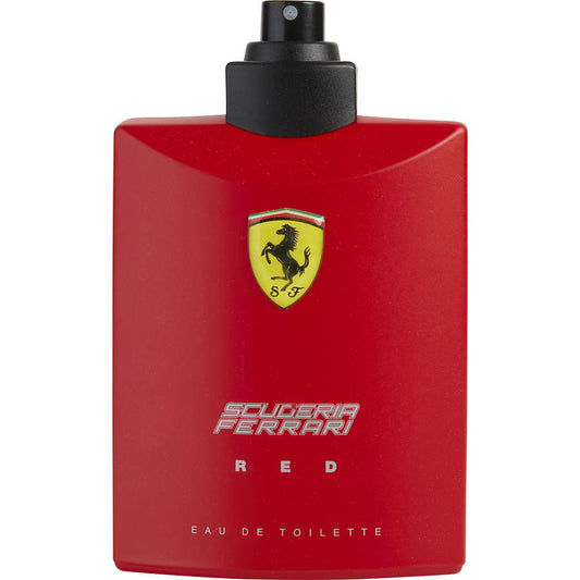 FERRARI SCUDERIA RED 4.2 EDT MEN TESTER NO CAP