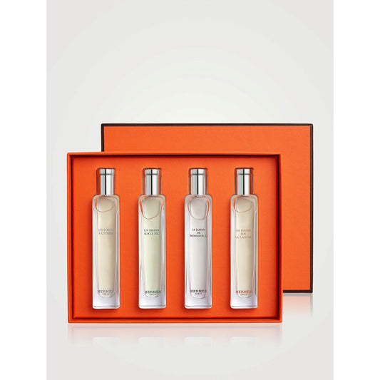 MINI SET HERMES JARDIN 4PC 15ML EDT WOMEN