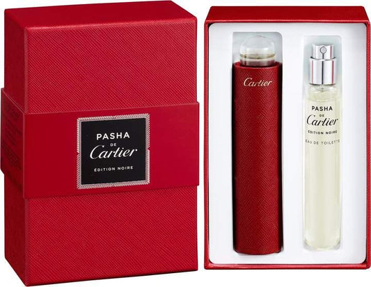 CARTIER PASHA NOIRE 3.4 EDT MEN + 2 X 10ML