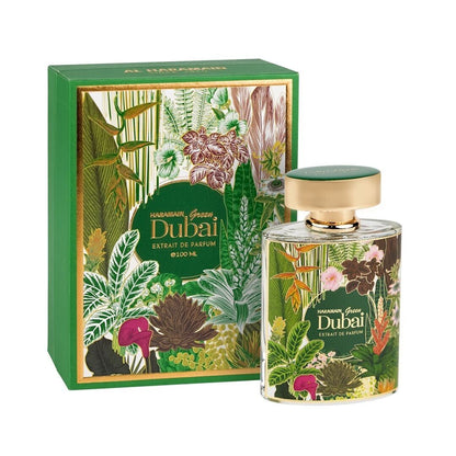 AL HARAMAIN GREEN DUBAI(U)EXTRAIT DE PARFUM SP 3.33oz UNISEX