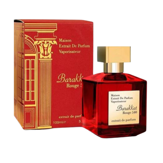 FRAGRANCE WORLD BARAKKAT ROUGE 540 EXTRAIT  EDP 100ML