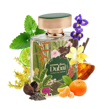 AL HARAMAIN GREEN DUBAI(U)EXTRAIT DE PARFUM SP 3.33oz UNISEX
