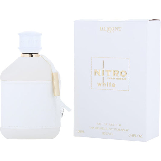 DUMONT NITRO WHITE MEN EDP SP 3.4oz