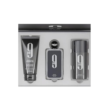 AFNAN 9PM 3.4 EDP MEN + 5.0 S/G + 5.0 DEO SPRAY
