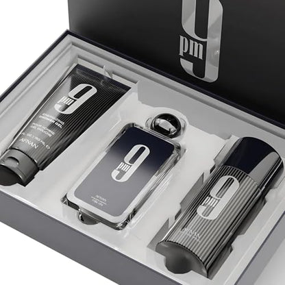 AFNAN 9PM 3.4 EDP MEN + 5.0 S/G + 5.0 DEO SPRAY
