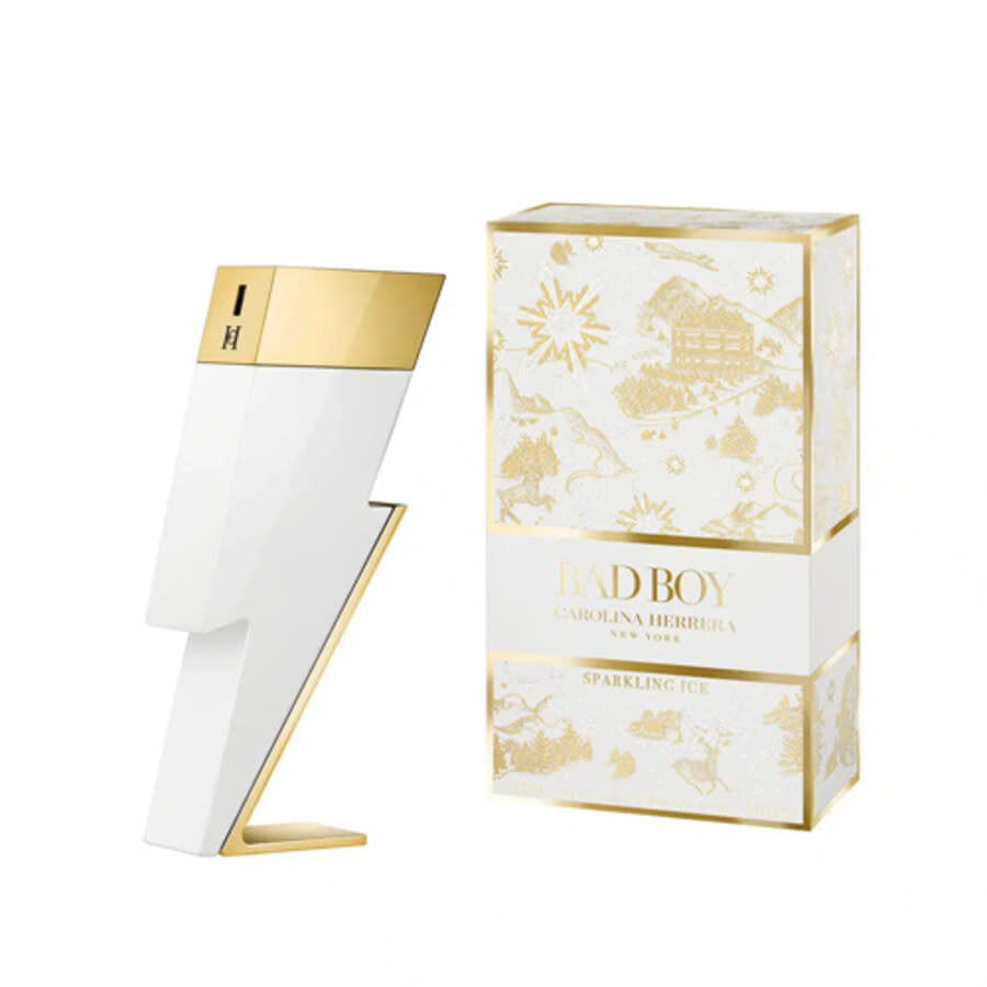 Carolina Herrera Bad Boy Sparkling Ice Edt 3.4 Oz For Men