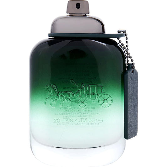 COACH GREEN 3.4 EDT MEN TESTER