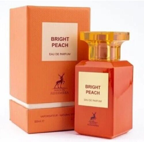 MAISON ALHAMBRA BRIGHT PEACH WOMEN EDP SPRAY2.7OZ (LI FREE)