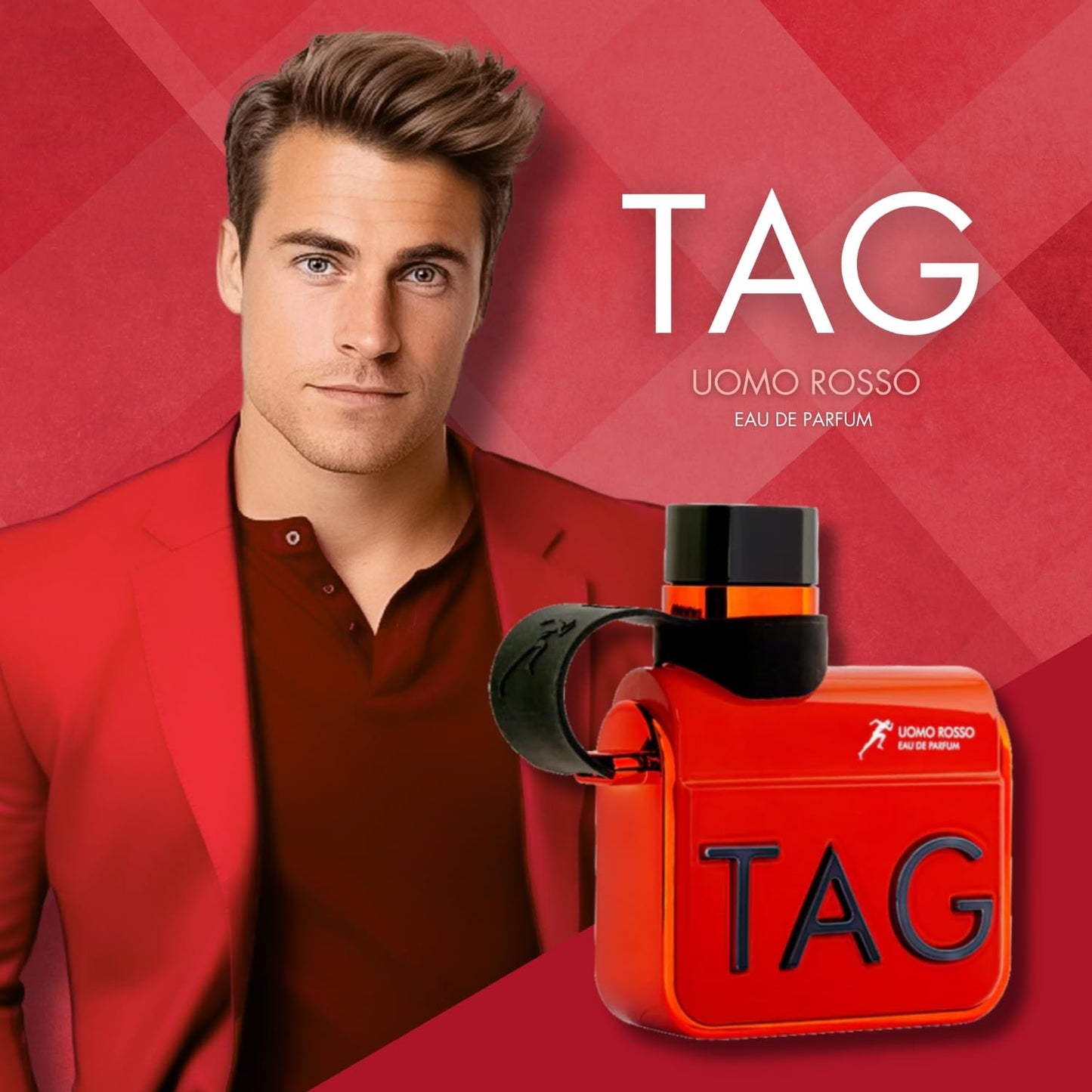 ARMAF TAG UOMO ROSSO 3.4 EDP SPR FOR MEN