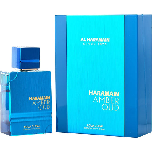 AL HARAMAIN AMBER OUD AQUA DUBAI(M)EXTRAIT DE PARFUM SP 3.33oz(LI FREE)