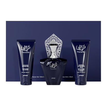 AFNAN TURATI 3.0 EDP MEN + 3.4 S/G+ 3.4 A/S
