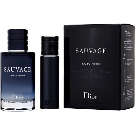 Dior Sauvage 3.4 oz Eau de Parfum for Men With 10 ml