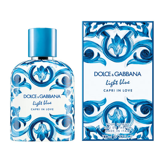 DG LIGHT BLUE LOVE IN CAPRI 3.4 EDP MEN