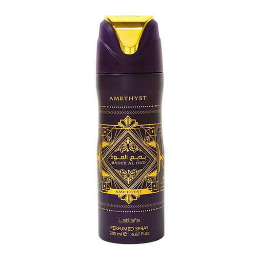 LATTAFA BADEE AL OUD AMETHYST 6.7 BODY SPRAY UNISEX