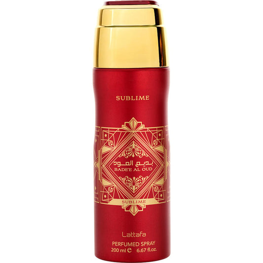 LATTAFA BADEE AL OUD SUBLIME 6.8 BODY SPRAY WOMEN