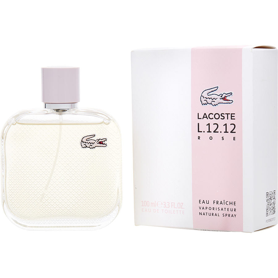 LACOSTE ROSE EAU FRAICHE 3.4 EDT WOMEN