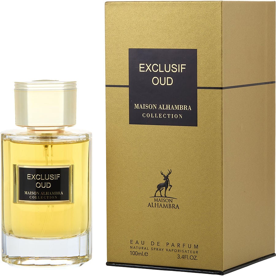 Maison Alhambra Exclusif Oud 3.4 oz Eau de Parfum for Unisex
