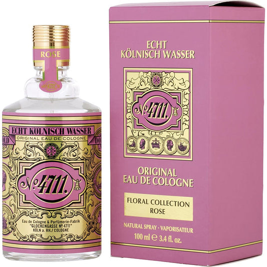 4711 FLORAL COLLECTION ROSE 100ML / 3.4OZ EDC SPRAY