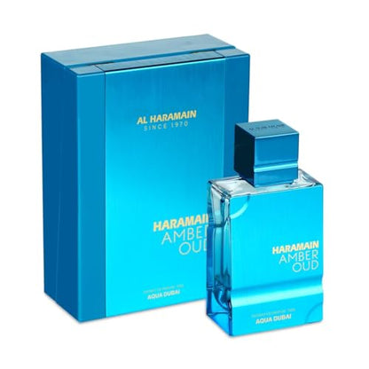 AL HARAMAIN AMBER OUD AQUA DUBAI(M)EXTRAIT DE PARFUM SP 2.53oz