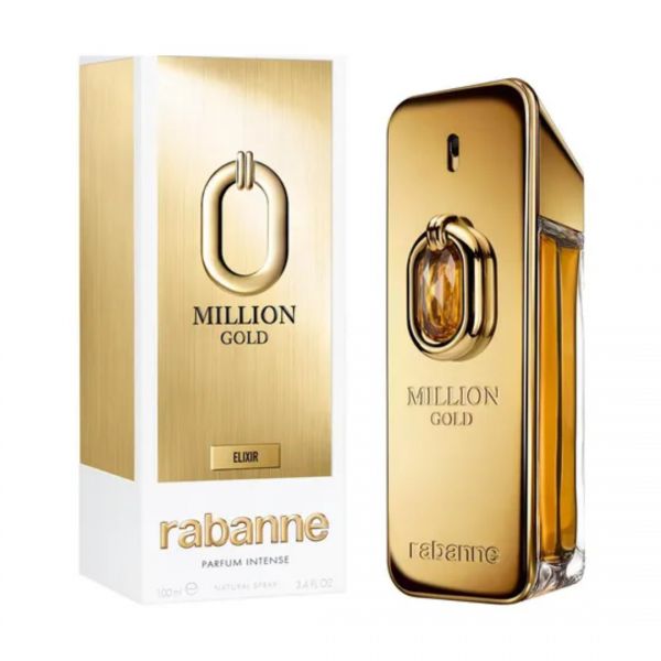 Paco Rabanne One Million Gold Elixir 3.4 oz Parfum Intense for Men