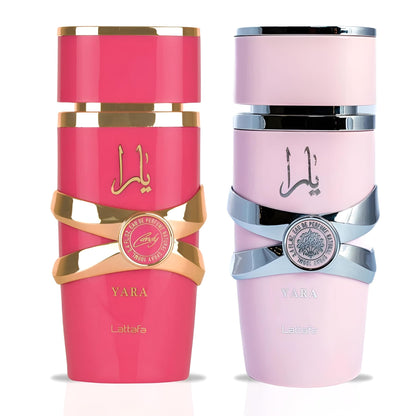 LATTAFA YARA 5TH ANNIVERSARY 2 PCS GIFT SET YARA AND CANDY WOMEN