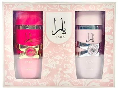 LATTAFA YARA 5TH ANNIVERSARY 2 PCS GIFT SET YARA AND CANDY WOMEN