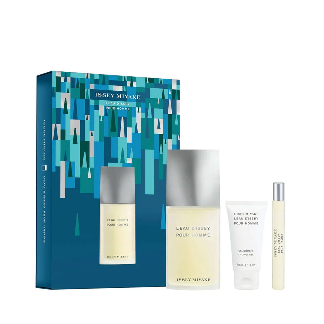 ISSEY MIYAKE(MEN)(H/B)3PC SET(4.2oz edt sp,1.6oz Shower Gel,10ML edt sp)