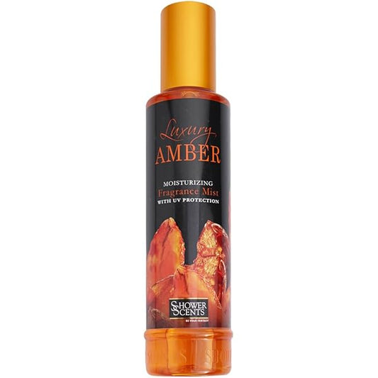 SHOWER SCENTS LUXURY AMBER FRAGRANCE MIST 250ML
